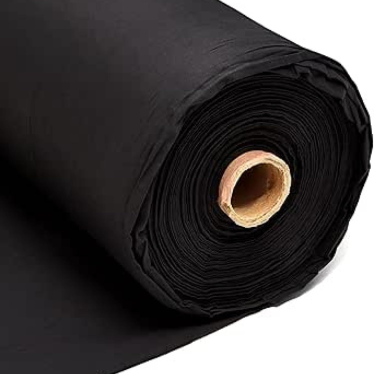 100% Cotton Fabric 60 Inch 150cm Wide 150GSM Material for Sewing, Dressmaking, Quilting, Curtain Linings, Pillowcases & Totes Fabric by The Half Metre by Discount Fabrics LTD(Black, 5m) โ image 1