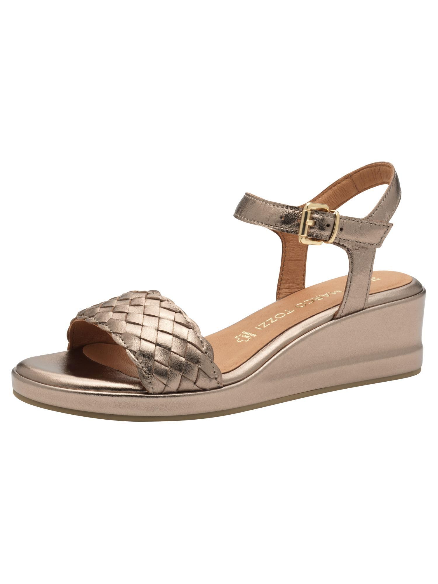 MARCO TOZZI Women's Sandale 2-28317-44, Pink, 6 UK