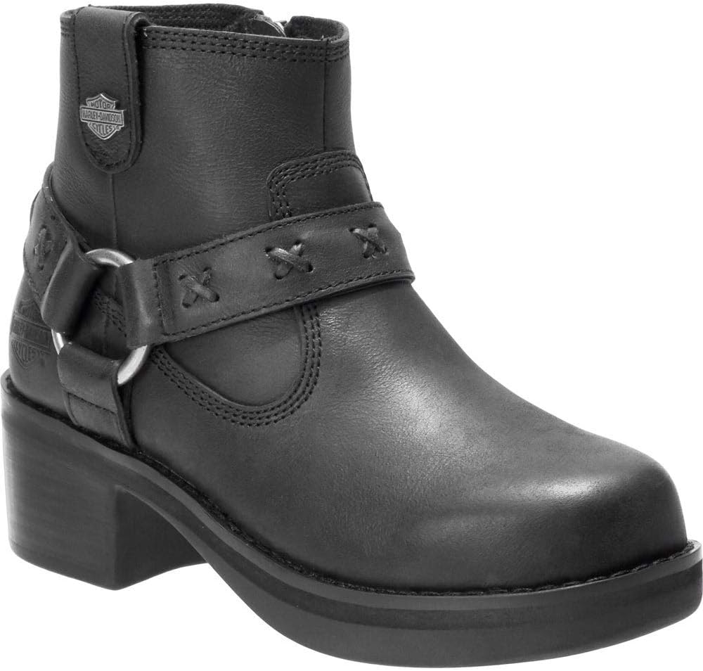 Harley-Davidson Women's Adena 4.5-Inch Black or Brown Casual Boots, D84460