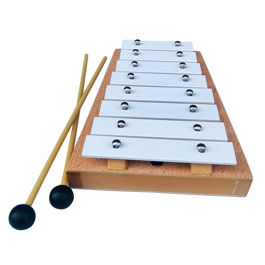 Amazon | 木製 8 音アルミニウム プレート グロッケンシュピール