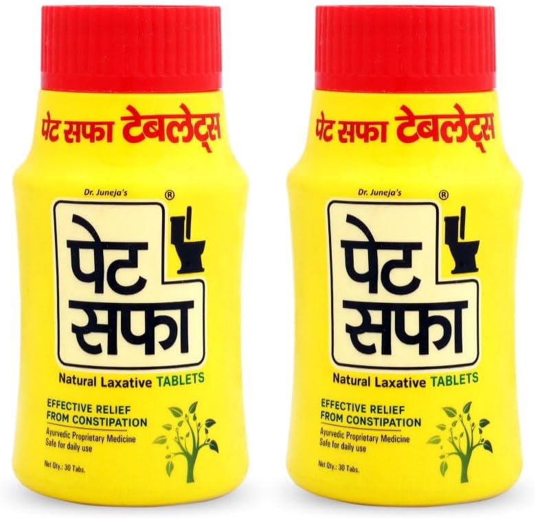 Tablets | Natural Laxative | Constipation Relief | Relief from disgetive Problems Like Acidity, Gas & Bloating - 30 Unit (Pack of 2)