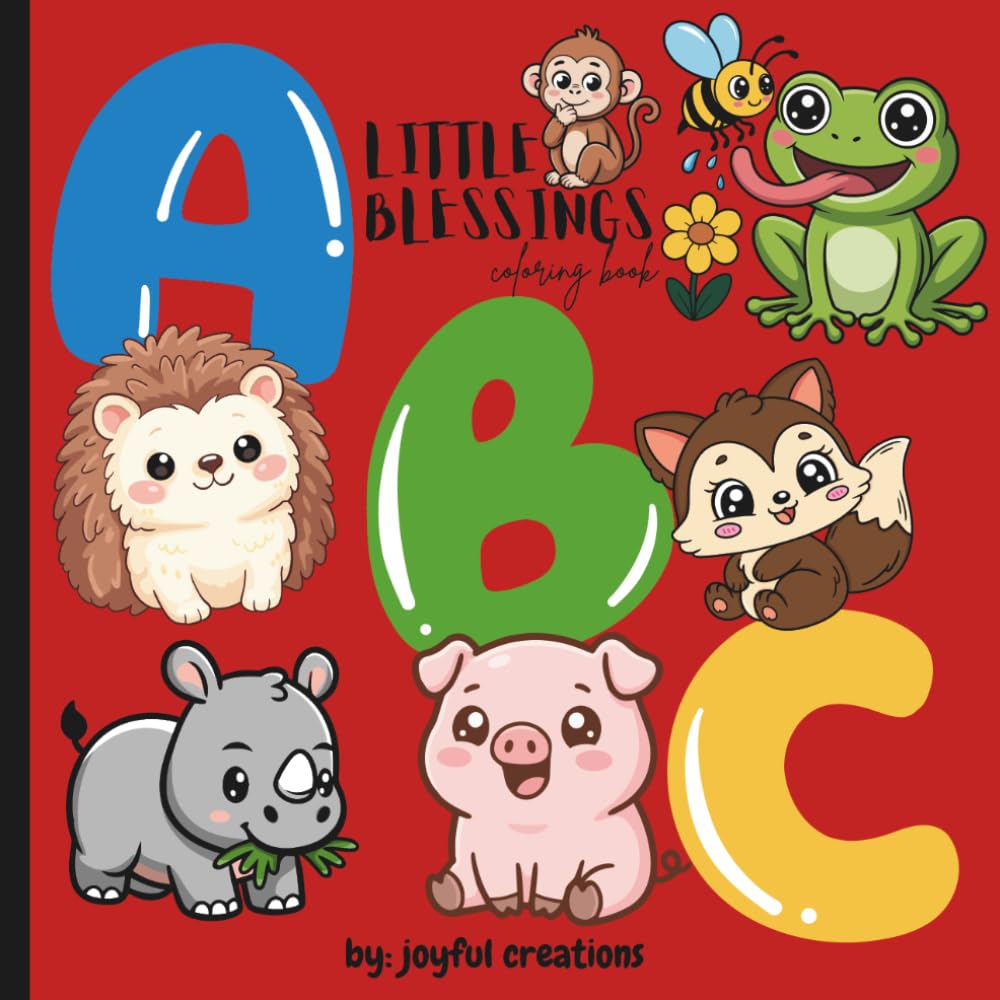 Little Blessings ABC Coloring Book