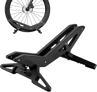 Genérico Cycle Floor Stand, Garage Parking Storage Rack, Cycling Supplies Organizer, Indoor Outdoor Display Stand, Space-Saving Bike Holder for Home, Camping, Workshop, Indoors