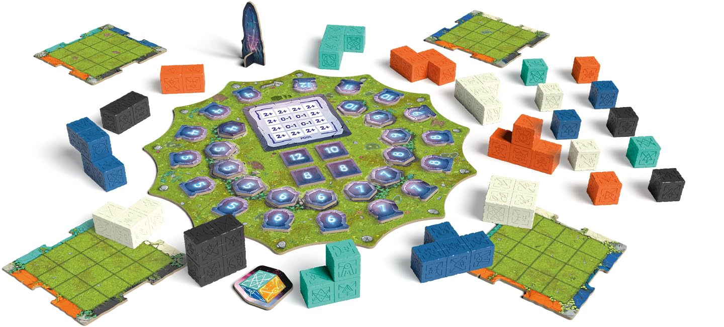 Asmodee: Monolyth, Gioco da Tavolo, 1-4 Giocatori, 8+ Anni, Edizione in Italiano