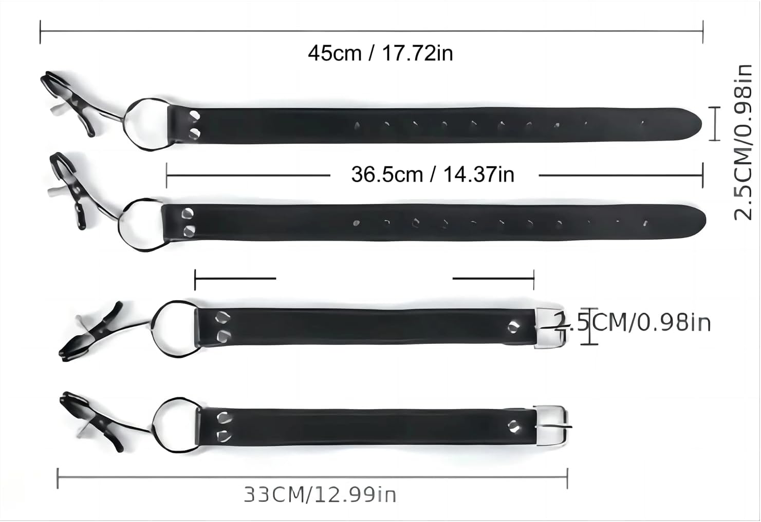 BDSM Bondage Adult Sex Toys & Games Sex Things for Couples Kinky Sex Pleasure Tools for Women, Sex Bondage Gear Accessories for Sex Game Play Open Vaginal Pussy Clit Stimulator Nipple Clamp Sex Straps