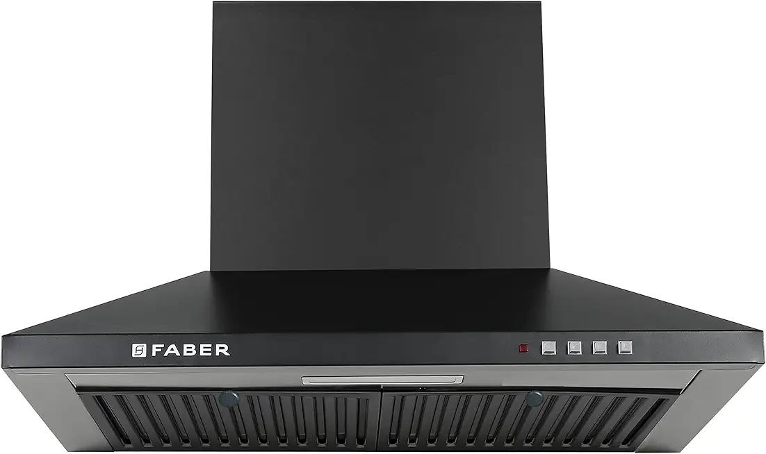 Faber Hood Pluto PB BF BK 60 Kitchen Chimney