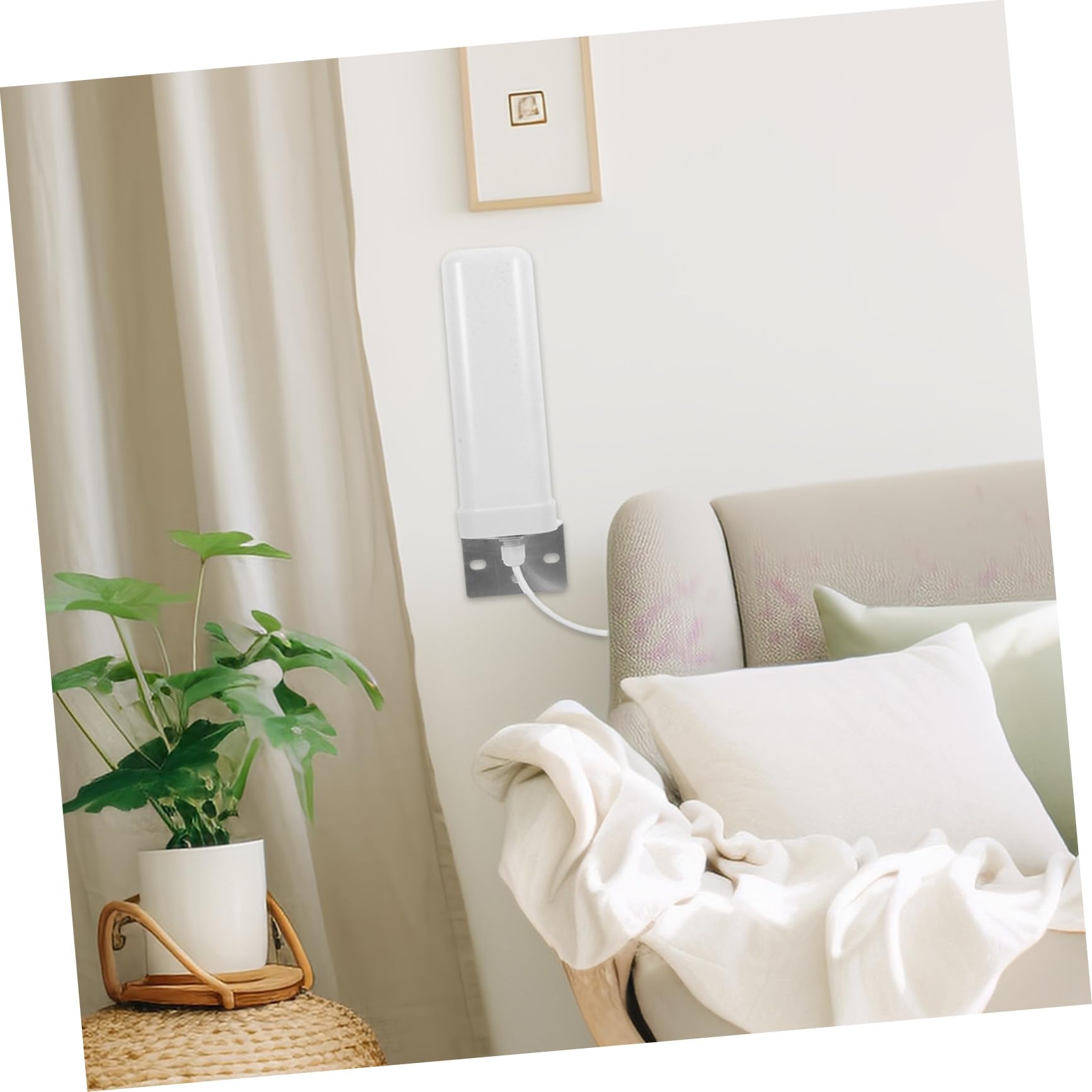 Antenna Omnidirezionale Outdoor Full Frequenza Efficienza per Router Esterno Facile Installazione e Potenziamento per ed Esterni