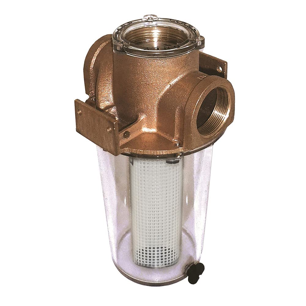 2 in. ARG-2000 Series Raw Water Strainer with Non-Metallic Plastic Basket