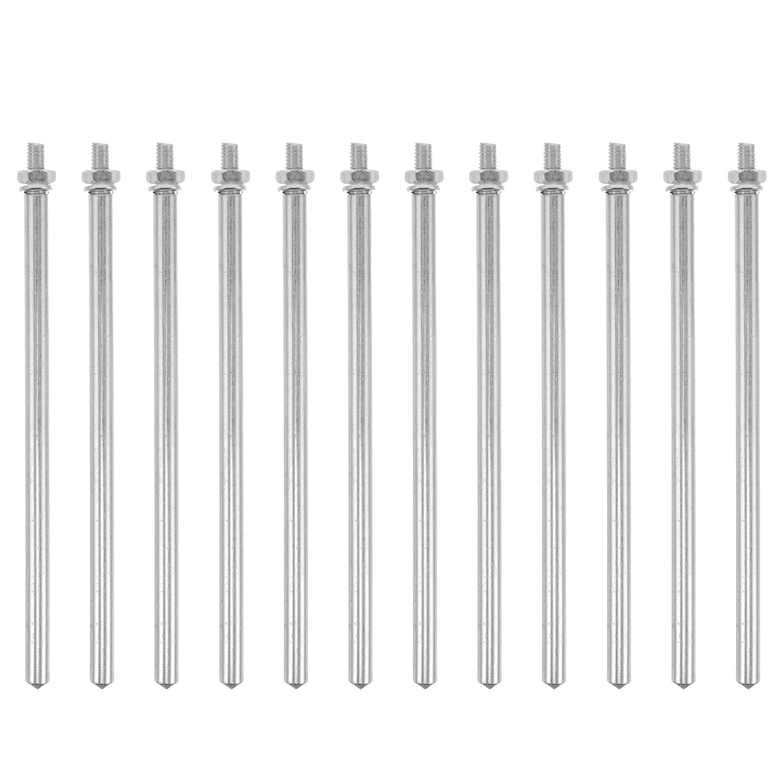Broches de bobine en métal pour machines à coudre industrielles avec support robuste universel