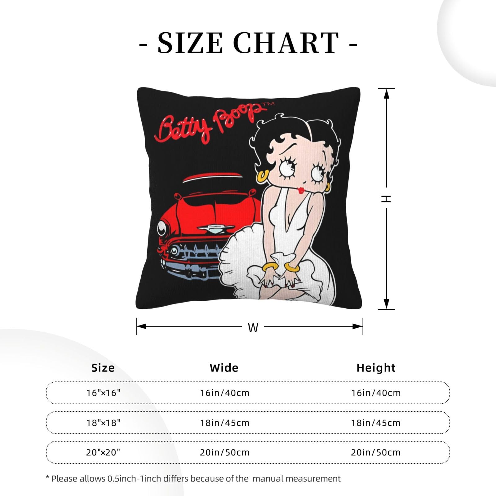 Amazon.co.jp: ベティちゃん 抱き枕カバー クッションカバー 座布団 