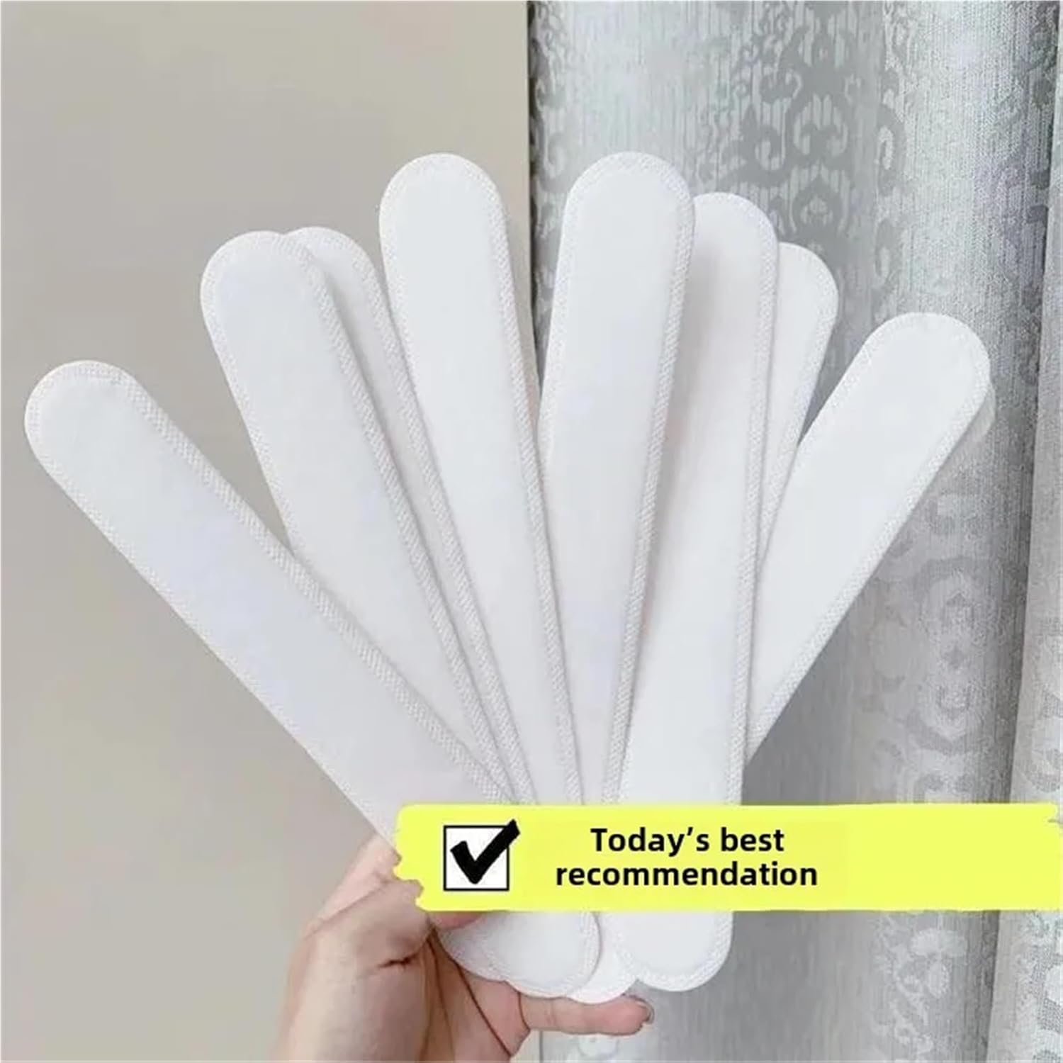 Collar Protectors For Shirts 60pcs Disposable Sweat-Absorbing Hat Liners Forehead & Brim Strips