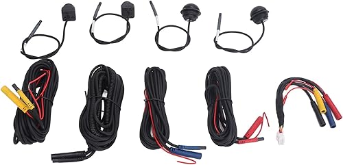 Sistema de cámara de coche panorámica HD 360° 1080P para visualización en el salpicadero, vista delantera, trasera y lateral