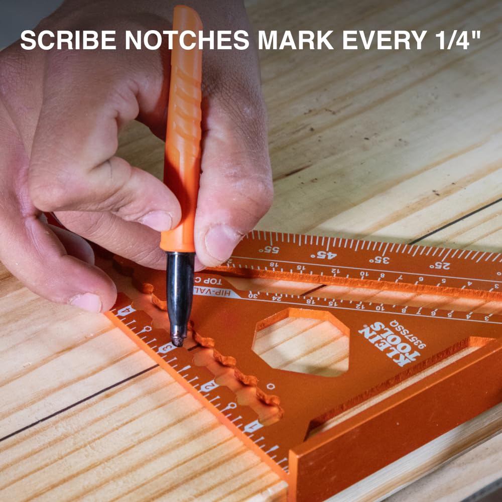 Klein 7" Rafter Square - Laser Etched Precision -3