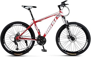 LiRuiPengBJ Children's bicycle Shifting Mountain Bike, 30 Speed Shifting Road Bike Adjustable Seat Road Bicycle with Dual Disc Brakes for Men and Women