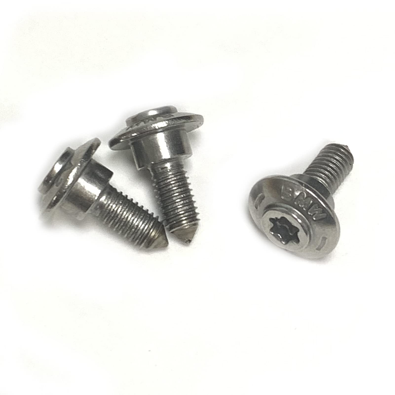Universal Fairing Bolts Kit For BMW Motorcycles – 10 Piece Silver Steel Screw Set