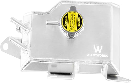 Miniatura 4 de Tanque de depósito de expansión de refrigerante plateado con tapa para Mazda MX-5 Miata Expansion Mk3 NC 2.0L L4 2006-2015 Gas