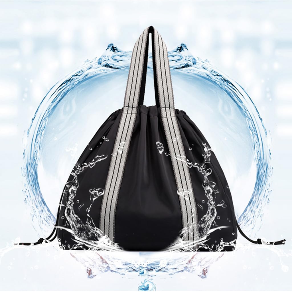 Bolso de mano para mujer, mochila impermeable, esterilla de yoga, bolsa de gimnasio, bolsa de fitness, mochila deportiva, hombro, cordón, mano