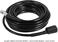 Vista 4 de TEHAUX Manguera de lavadora de alta presión de 160 bar 2320 psi con rosca hembra M22-1.5 manguera de extensión de 26 pies para lavadoras a presión