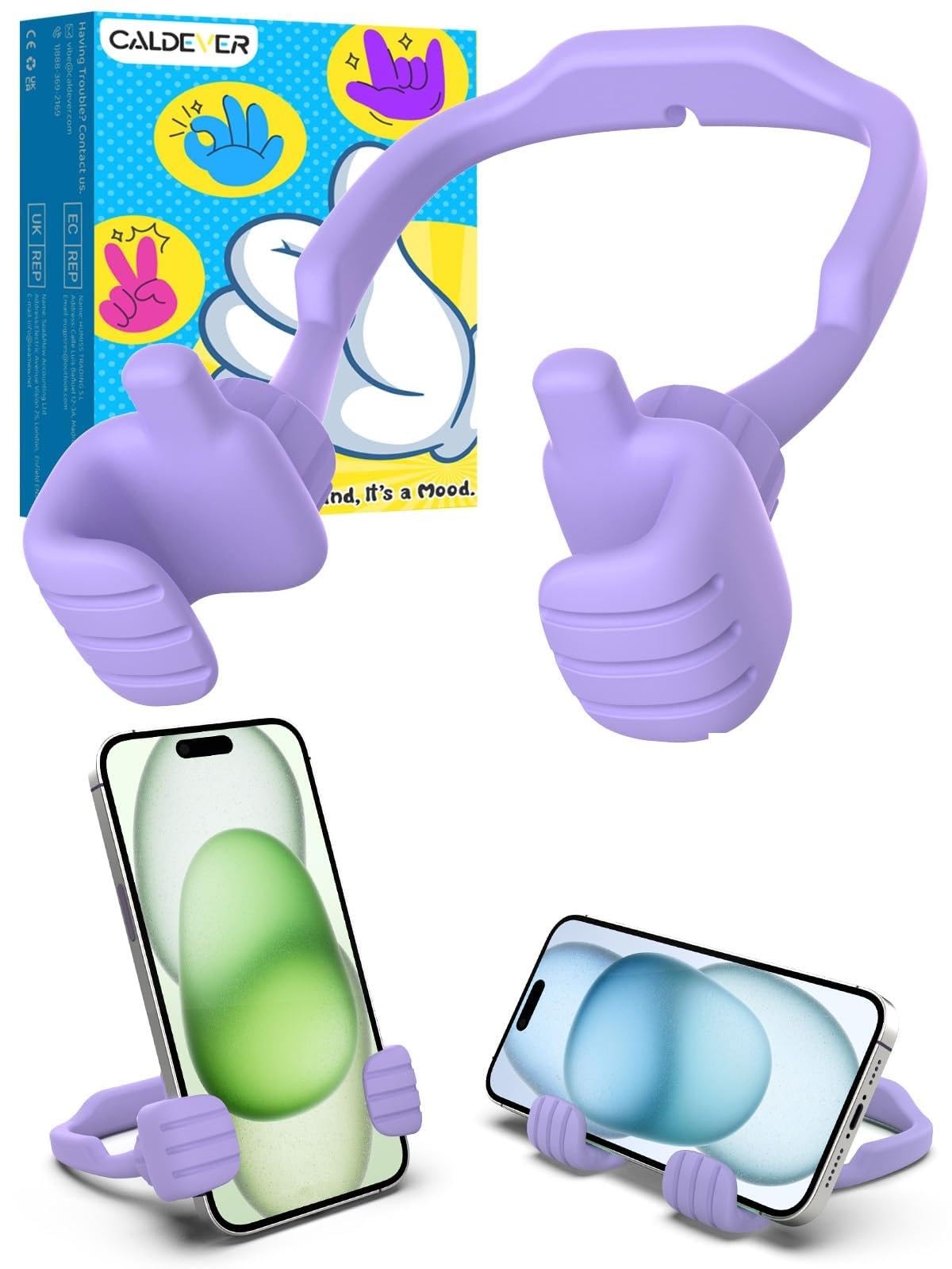 Christmas Stocking Stuffers for Teens Girls Adult Thumb Up Cell Phone Stand
