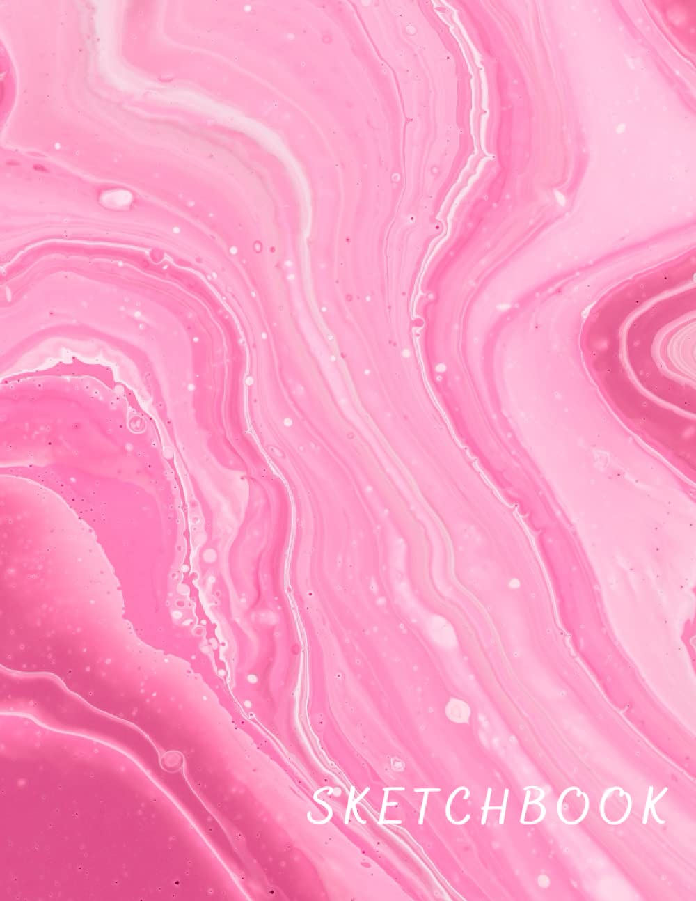 Pink Sketchbook: (8.5 x 11 inches) 120 Pages Blank Unlined Notebook For Writing, Sketching, Doodling, Drawing, And Painting.
