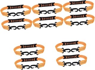 CLISPEED 10 Pcs Roller Skate Hook Strap Roller Skate Laces Boot Laces Shoe Rack for Boots Carriers Straps for Skating Boots Roller Strap Roller Carrier Roller Skating Boots Strap Leashes