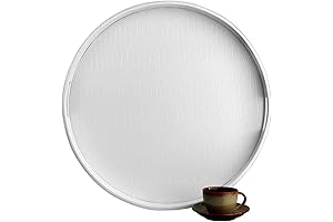 HofferRuffer Large Round Serving Tray