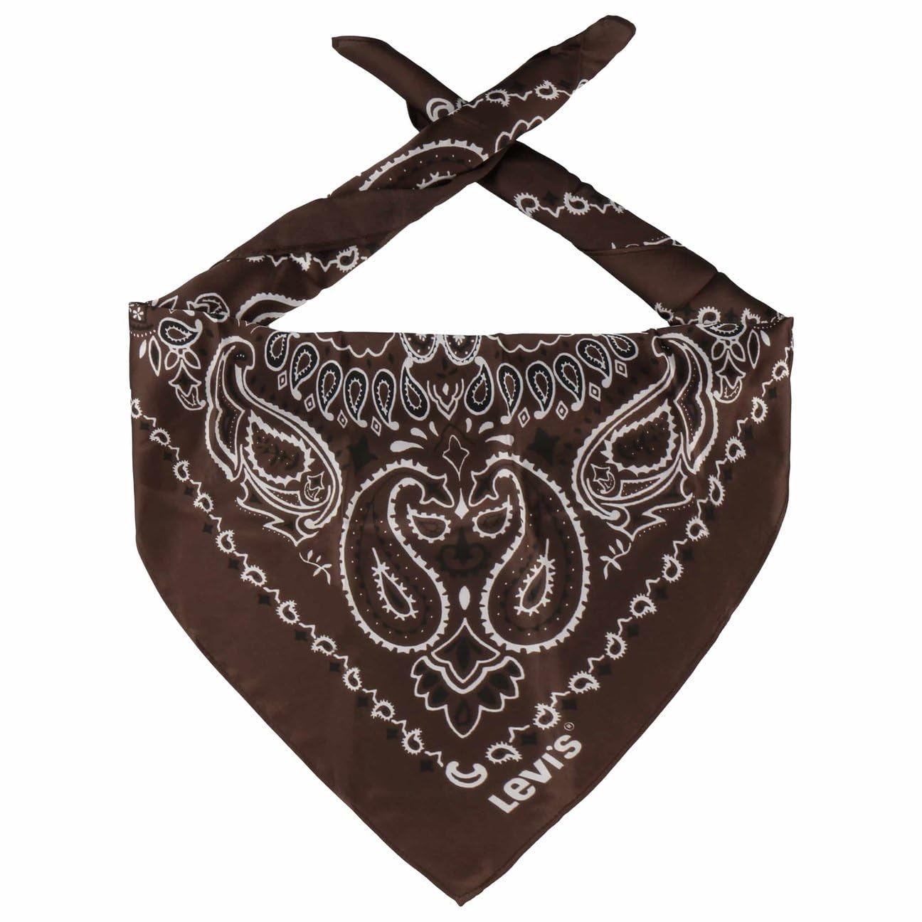 Levi's Women's Oakley Bandana Choco Satin Bandana Satin Bandana Late M (Pack Of 1)