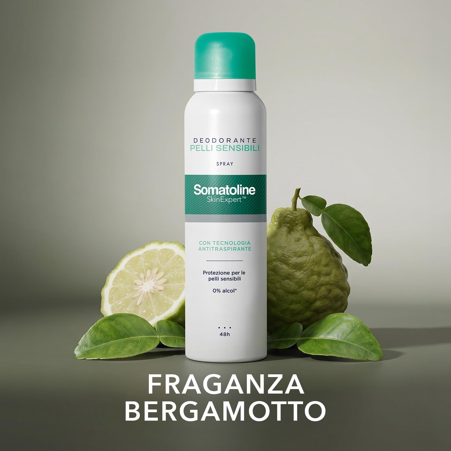 Somatoline SkinExpert Deodorante Pelli Sensibili - Antitraspirante 150 ml (Confezione da 4)