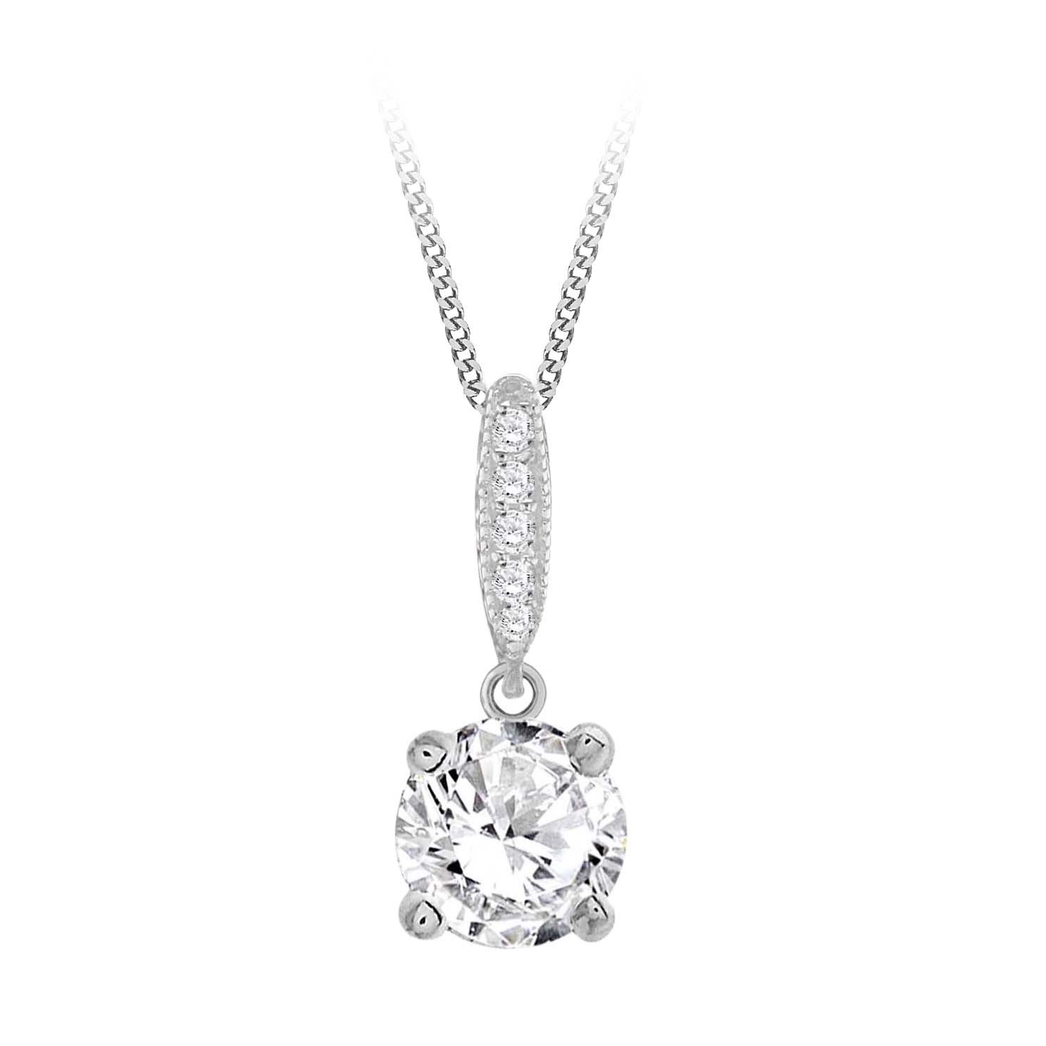 Tuscany Silver Roloketting met hanger sterling zilver luchthakker hart 46 cm Voor Dames