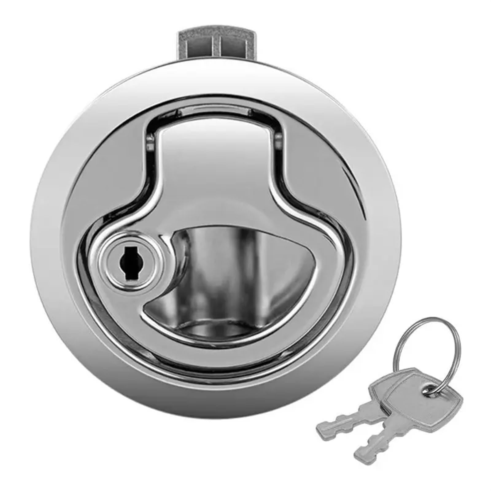 Loquet de trappe de bateau 2 pouces en acier inoxydable marin