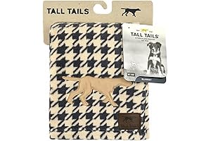 Tall Tails Dog Houndstooth Bed Blanket - Measuring 30" X 40"
