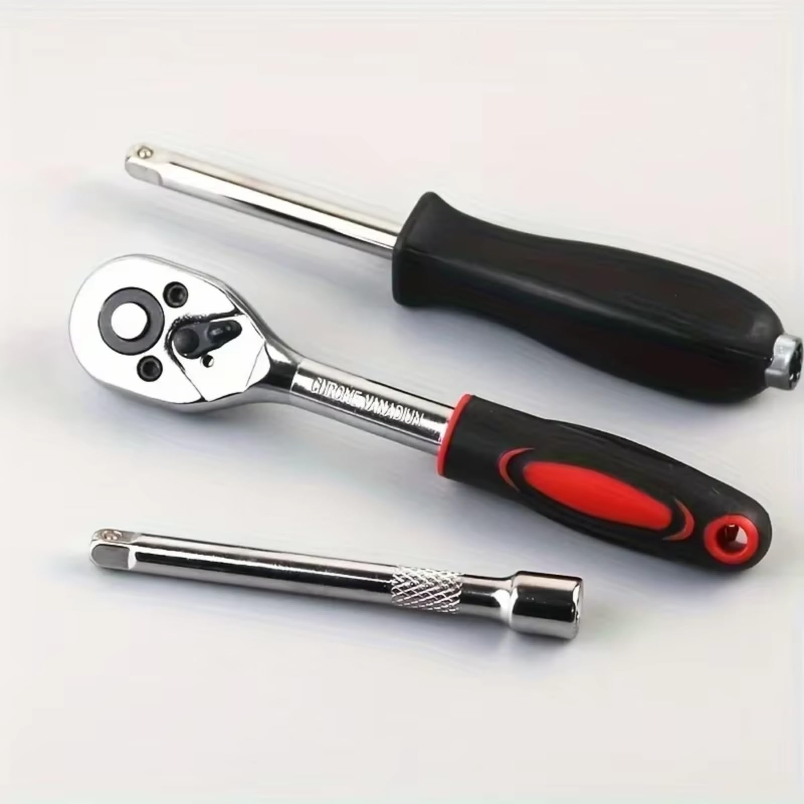 Maletín herramientas multiusos Kit Herramientas Reparación Coches/bicicletas 46 Uds. Llave Dinamométrica Trinquete Juego Llaves Y Entusiastas La Mecánica Automotriz