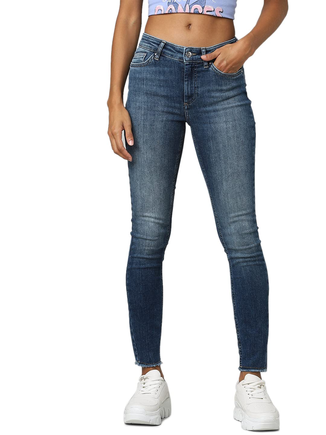 ONLY Skinny Fit Jeans ONLBLUSH Mid Waist Skinny Fit Jeans