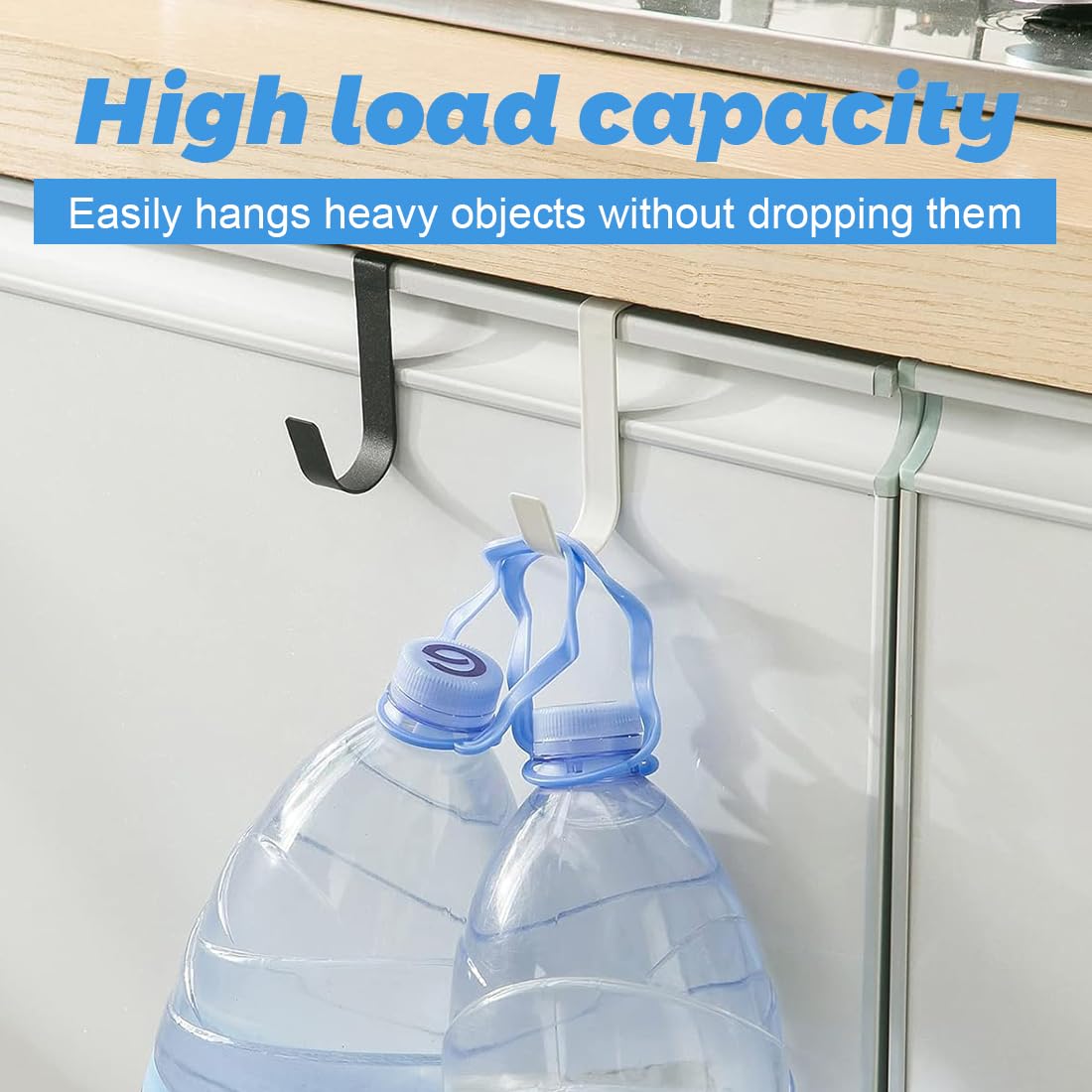 5 Pezzi Appendi Accappatoio Bagno, in Acciaio Inox,Ganci per Asciugamani Universali,Salvaspazio Appendi Asciugamani Bagno Gancio Accappatoio Doccia,per Termoarredo Bagno(Bianco)