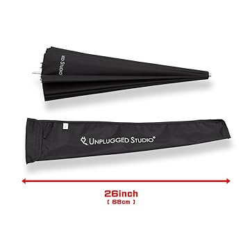 UNPLUGGED STUDIO 40インチ ホワイトアンブレラ(グラスファイバ Amazon | UNPLUGGED STUDIO 40インチ ホワイトアンブレラ(グラス