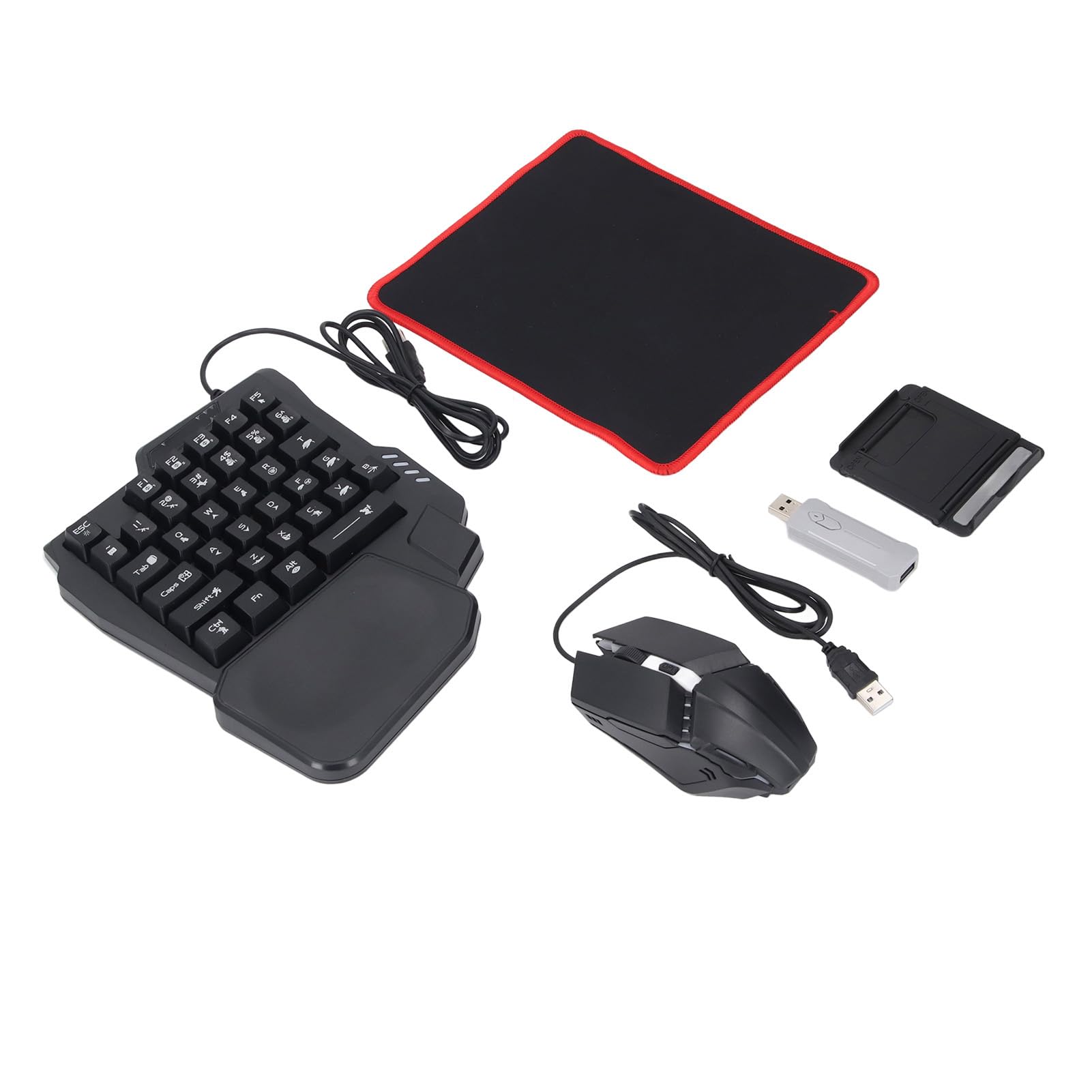 Topiky Convertisseur de Clavier et de Souris pour Manette de Jeu Mobile, Combo Connexion BT 5.2 Stable pour HyperOS