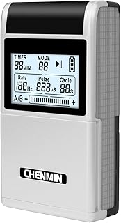 CHENMIN Dual Channel TENS Unit Muscle Stimulator for Pain Relief, 36 Models Digita TENS & EMS Muscle Stimulator For Back Pain, Neck Pain, Muscle Pain and Knee Pain…