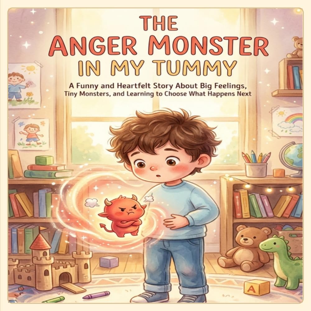 The Anger Monster in My Tummy: A Funny and Heartfelt Story About Big Feelings, Tiny Monsters, and Learning to Choose What Happens Next