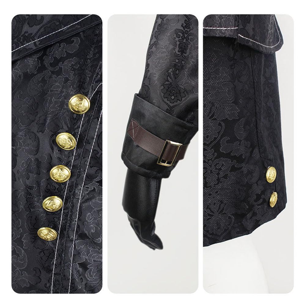 Zhongkaihua Gra Postać Automata 9S Cosplay Kostium Pełne Zestawy Yorha 9S Cosplay Czarny Jednolity Zestaw dla Dorosłych Unisex Halloween Gra Role Play Strój