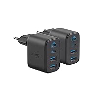 Anker Caricatore USB C 50W,  Adattatore a 4 Porte con Potenza