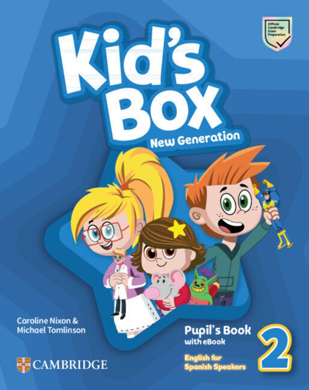 Kid's Box New Generation English for Spanish Speakers Level 2 Pupil's Book with eBook (2023)