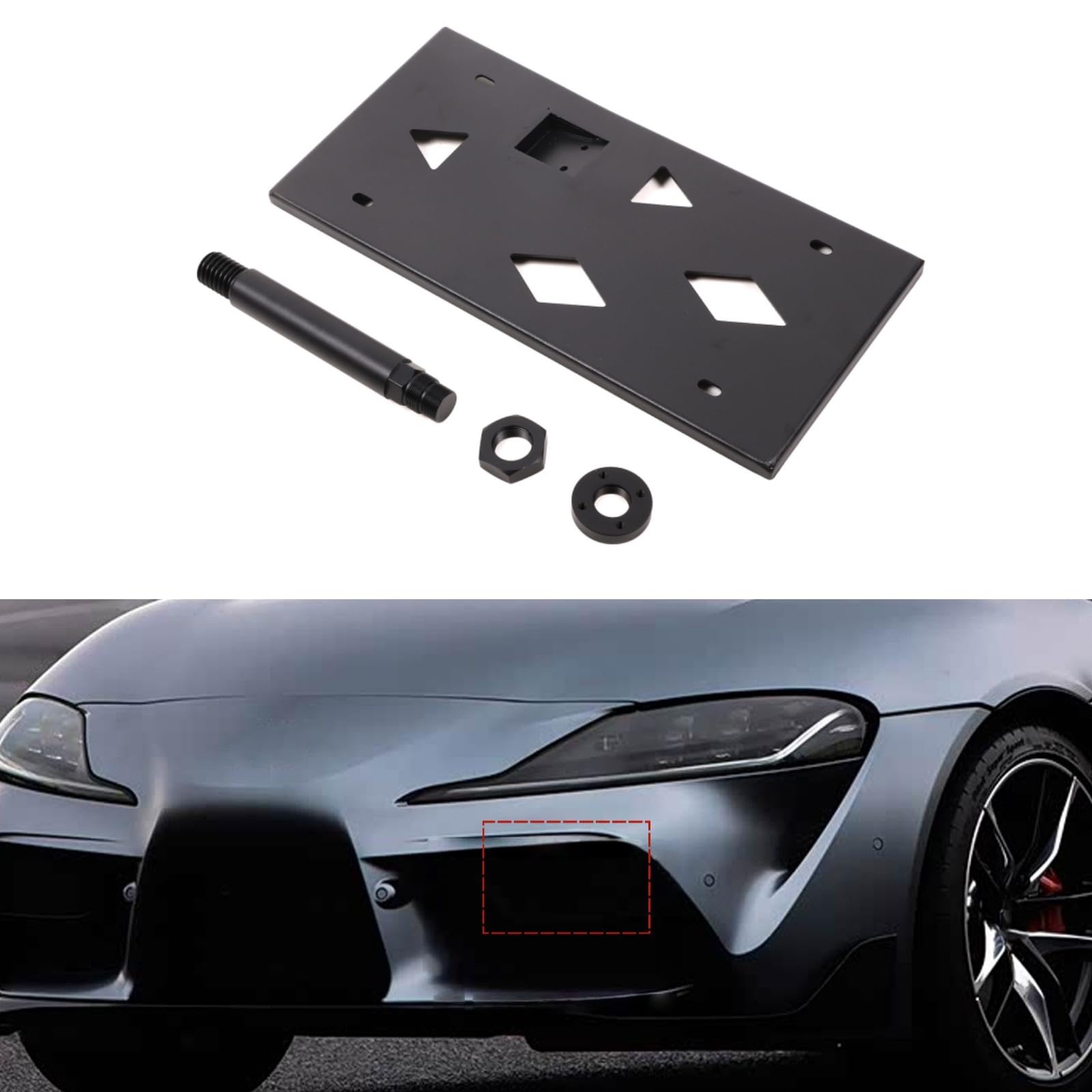 Amazon.co.jp: トヨタ スープラ 2019年～現行に専用 フロントナンバー