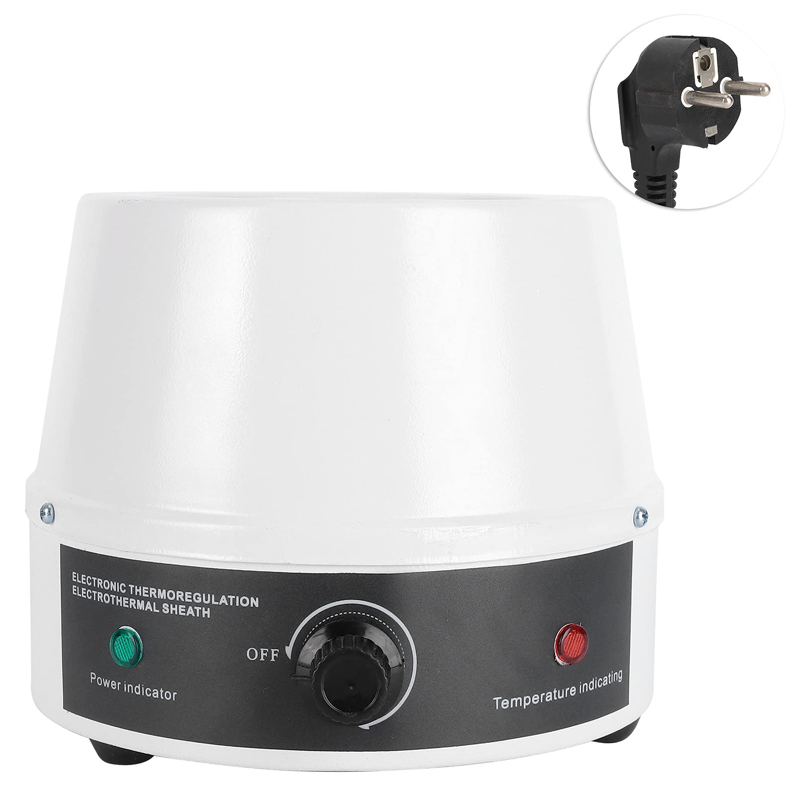 Mantello Riscaldante Elettrico, Giacca Riscaldante Termostatica da Laboratorio con Stabilizzazione di Tensione, per Industrie (Spina UE da 1000 ml 220 V)