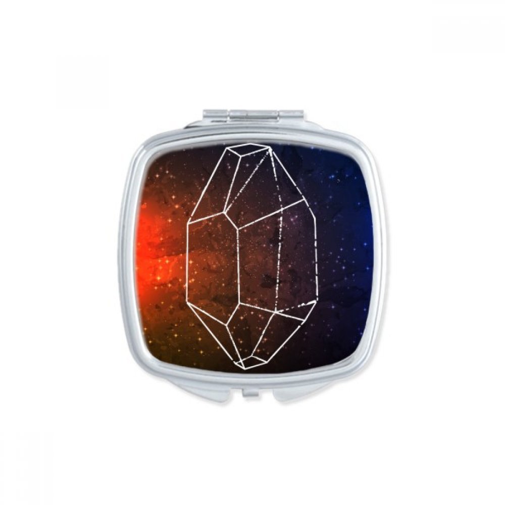 Miroir de maquillage compact anti rayures pour corriger les imperfections du teint partout