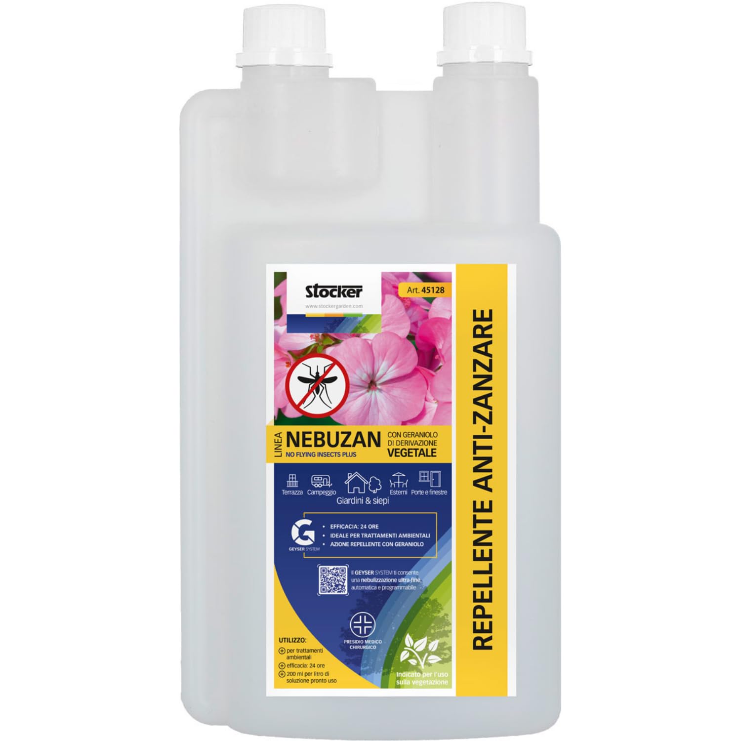 STOCKER - Nebuzan repellente anti-​zanzare 1L PMC