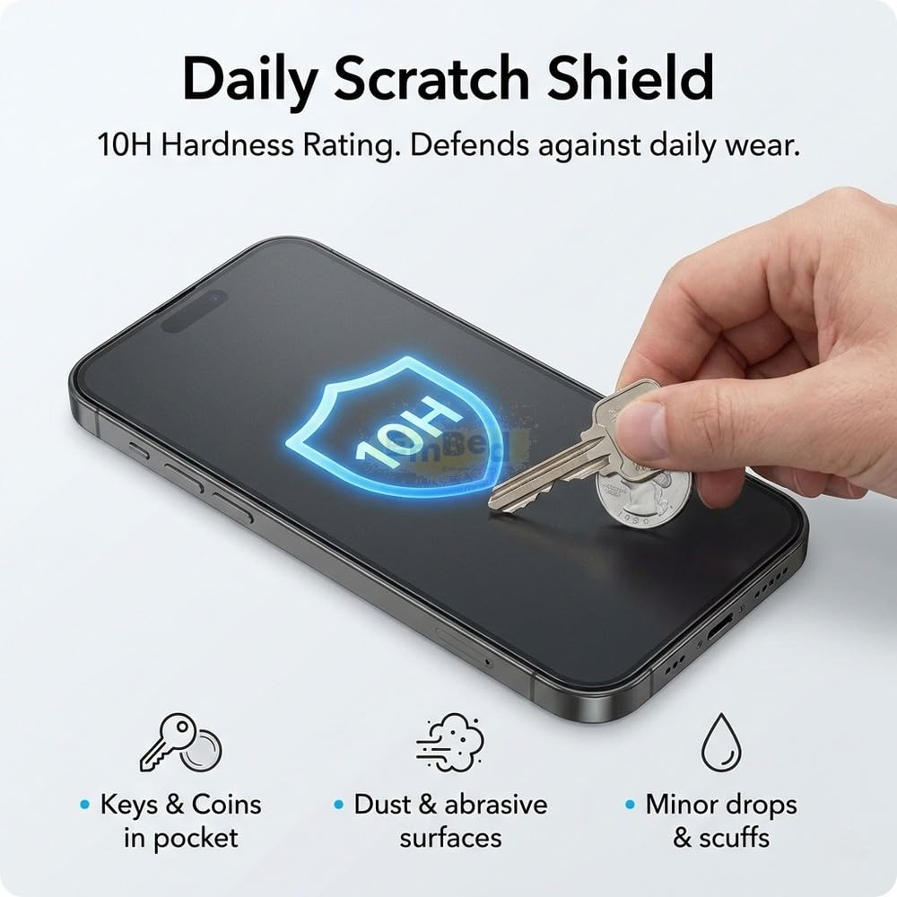 Embed Matte Fiber Screen Guard for Samsung Galaxy S24 | Anti-Glare, Smooth Touch, Scratch Resistant, Bubble Free, with Installation Kit — Amazon image 4