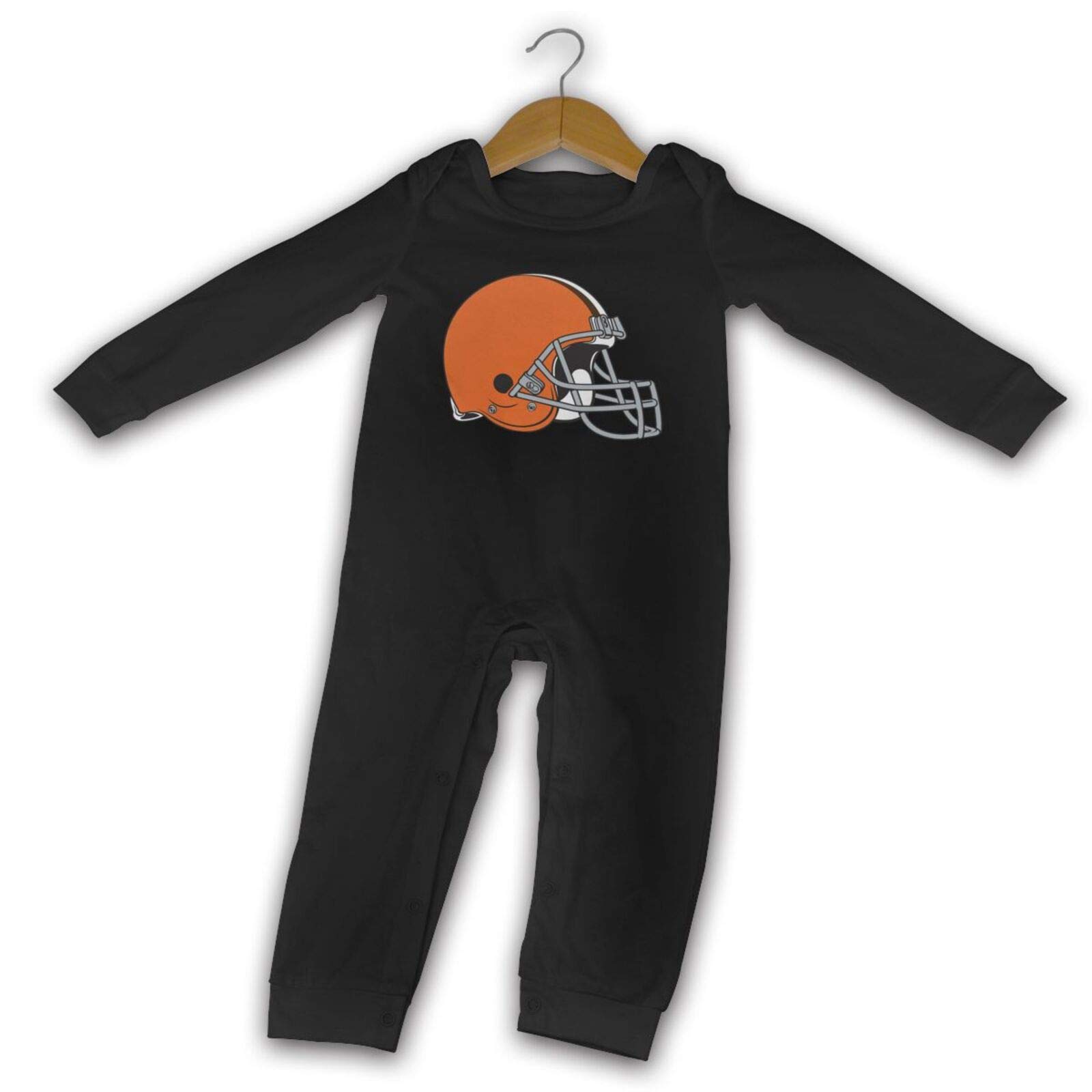 G-III Sports Cleveland Browns Newborn Cotton Long-Sleeve Bodysuit Fall Romper Boys Girls?Jumpsuit Outfits Clothes 6 Months
