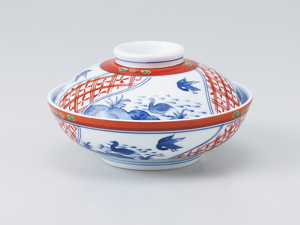 Amazon | 和食器 蓋物/万暦蓋向/陶器 煮物 料亭 割烹 碗 業務用 | ノー