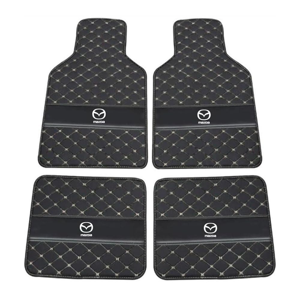Tapis de sol voiture Mazda CX-5 2013-2014 faciles à nettoyer contre l'usure
