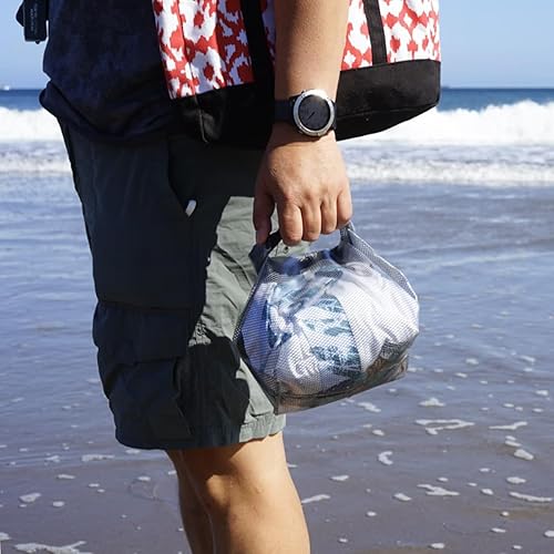 Miniatura 7 de Bolsa seca impermeable para deportes, bolsa de almacenamiento transparente enrollable adecuada para viajes, natación, kayak, camping, pesca, viajes